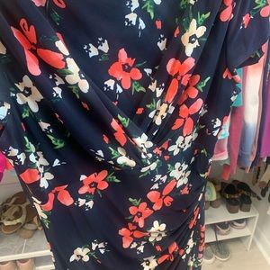 Lauren women’s surplice floral dress Size 12